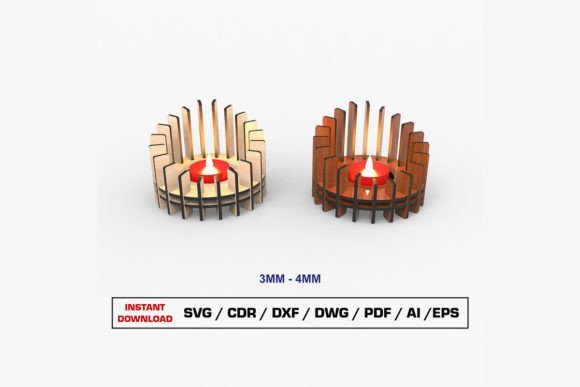 Portavelas Creativo Digital